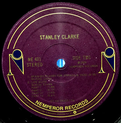 Stanley Clarke : Stanley Clarke (LP, Album, PR )