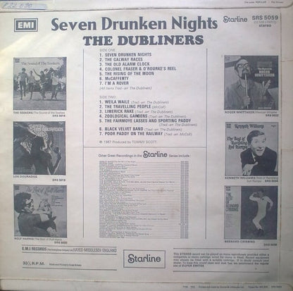 The Dubliners : Seven Drunken Nights (LP)