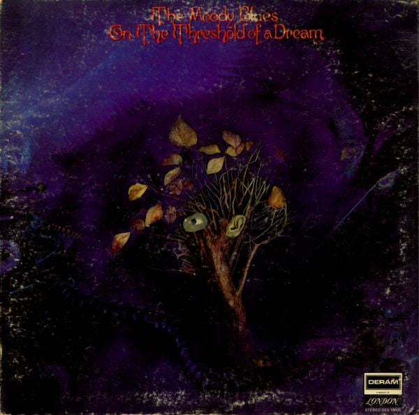 The Moody Blues : On The Threshold Of A Dream (LP, Album, RE, Pre)