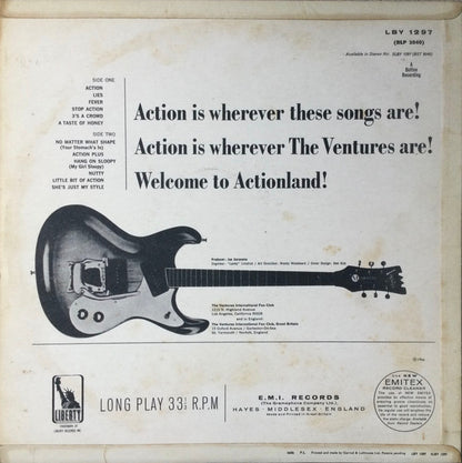 The Ventures : Where The Act!on Is (LP, Mono)