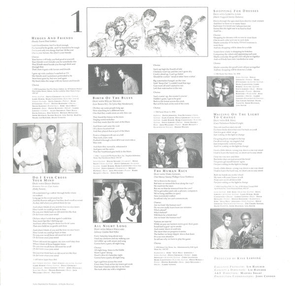 Randy Travis : Heroes And Friends (Duets) (LP, Album)