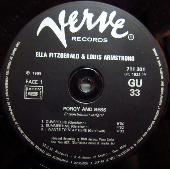 Ella Fitzgerald & Louis Armstrong : Porgy & Bess (2xLP + Box)