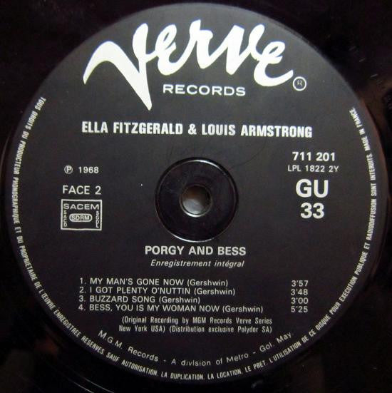 Ella Fitzgerald & Louis Armstrong : Porgy & Bess (2xLP + Box)