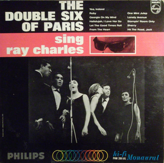 Les Double Six : Sing Ray Charles (LP, Mono)
