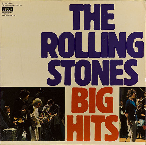 The Rolling Stones : Big Hits (LP, Comp, Club, RE)