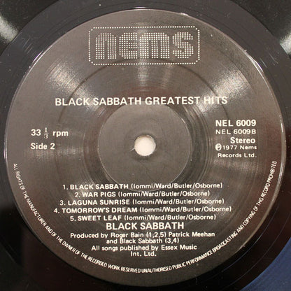 Black Sabbath : Greatest Hits (LP, Comp)