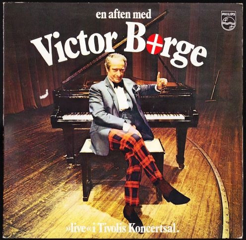 Victor Borge (2) : En Aften Med Victor Borge  ("Live" I Tivolis Koncertsal) (LP, Album)