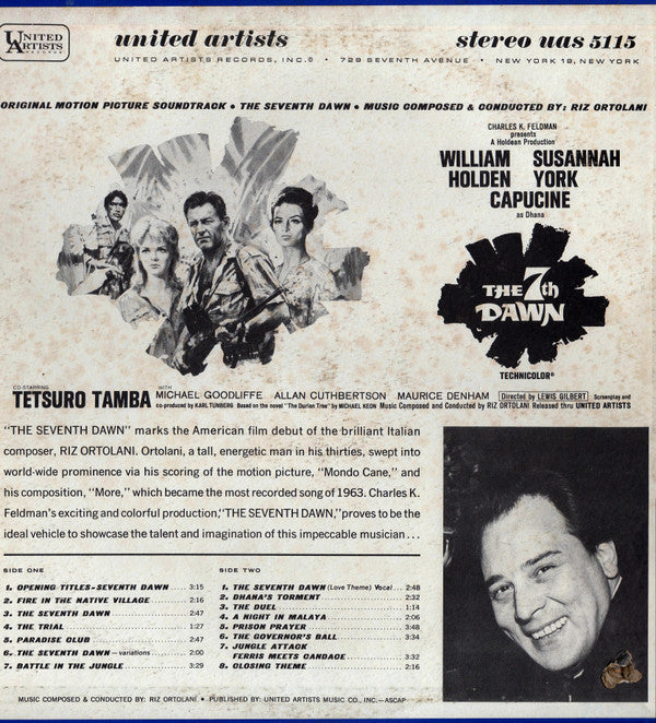 Riz Ortolani : The 7th Dawn (LP)