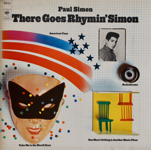 Paul Simon : There Goes Rhymin' Simon (LP, Album, RE, Gat)