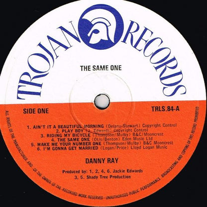 Danny Ray (2) : The Same One (LP, Album)
