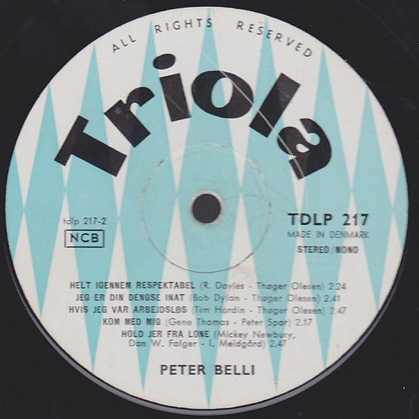 Peter Belli : Ob•La•Di Ob•La•Da (LP, Album)