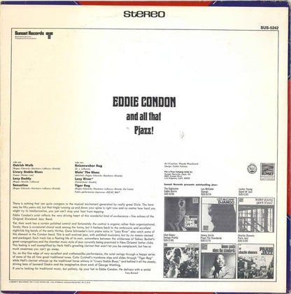 Eddie Condon : Eddie Condon And All That Pjazz (LP, Album)