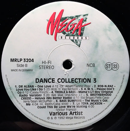 Various : Dance Collection 3 (LP, Comp)