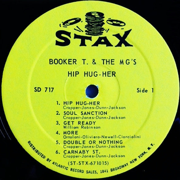 Booker T & The MG's : Hip Hug-Her (LP, Album, Tra)