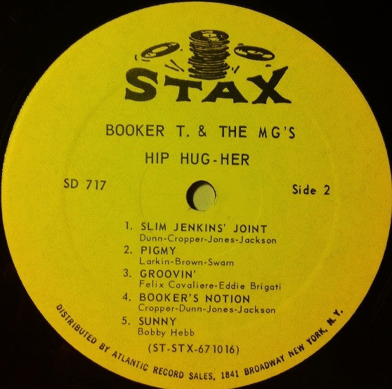 Booker T & The MG's : Hip Hug-Her (LP, Album, Tra)