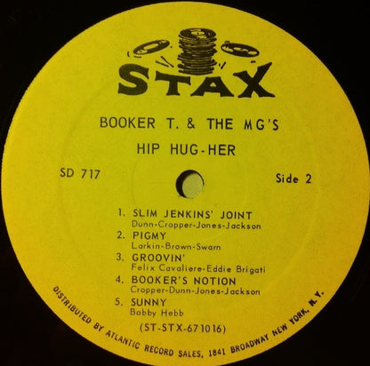 Booker T & The MG's : Hip Hug-Her (LP, Album, Tra)