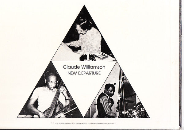 Claude Williamson With Sam Jones And Roy Haynes : New Departure (LP, Album)