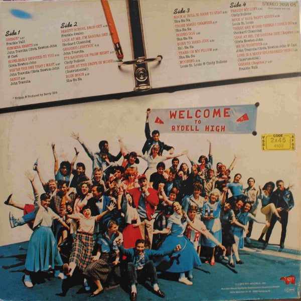 Various : Grease (The Original Soundtrack From The Motion Picture) (2xLP, Album, Gat)