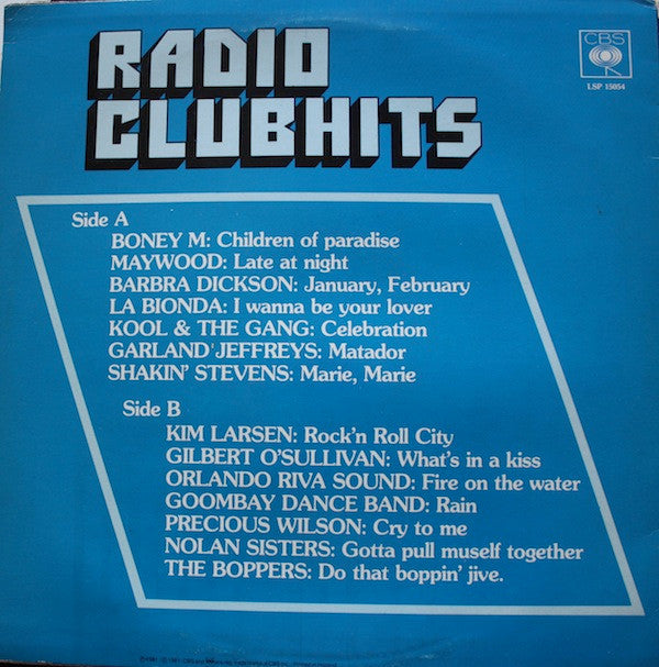 Various : Radio Clubhits (LP, Comp)