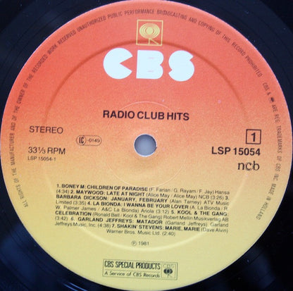 Various : Radio Clubhits (LP, Comp)