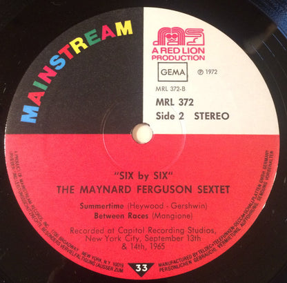 Maynard Ferguson : Six By Six (LP, Album)