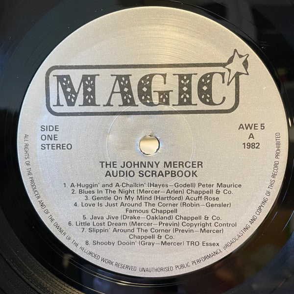 Johnny Mercer : Audio Scrapbook (LP, RE)