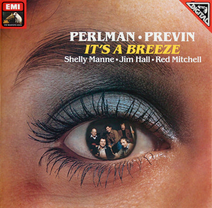 Itzhak Perlman, André Previn, Shelly Manne, Jim Hall, Red Mitchell : It's A Breeze (LP, Album)