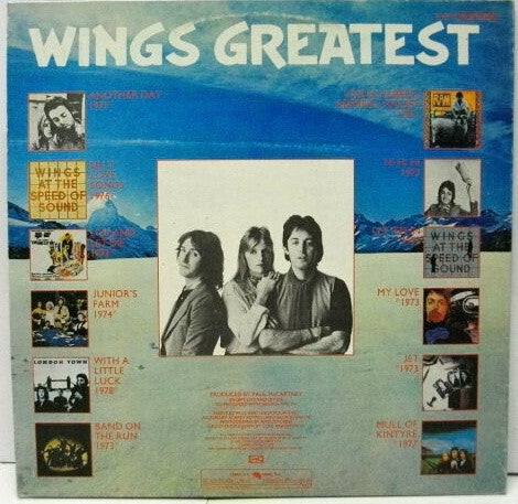 Wings (2) : Wings Greatest (LP, Comp, Gat)