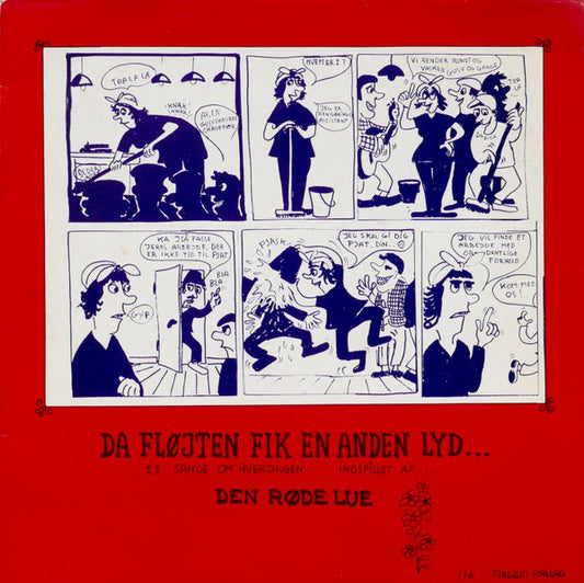 Den Røde Lue : Da Fløjten Fik En Anden Lyd... (LP, Album)