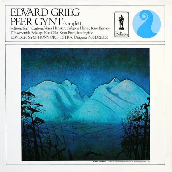 Edvard Grieg, Per Dreier, London Symphony Orchestra, Oslo Filharmoniske Kor : Peer Gynt ~ Komplett (2xLP)