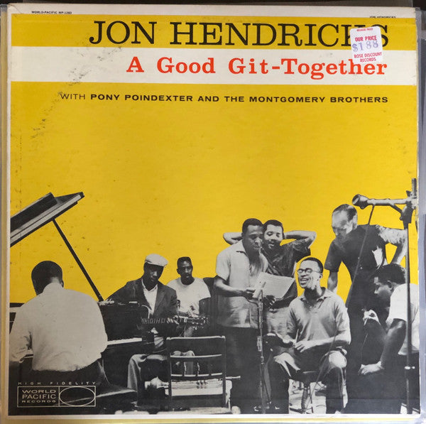 Jon Hendricks : A Good Git-Together (LP, Album, Mono)