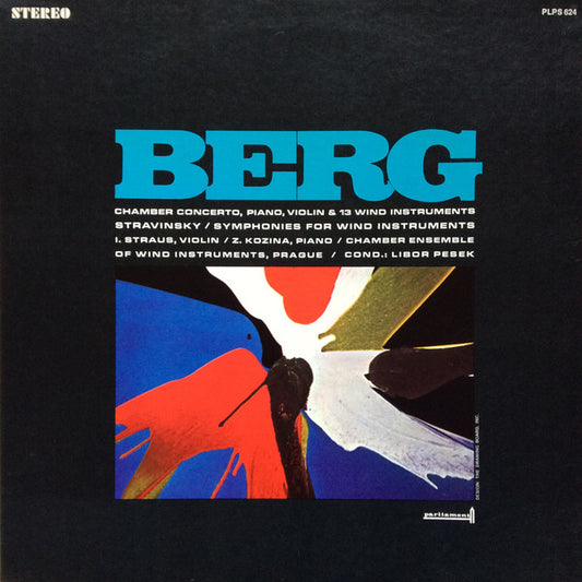 Alban Berg / Igor Stravinsky : Chamber Concerto / Symphonies For Wind Instruments (LP, Album)