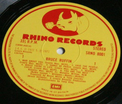 Bruce Ruffin : Bruce Ruffin (LP)