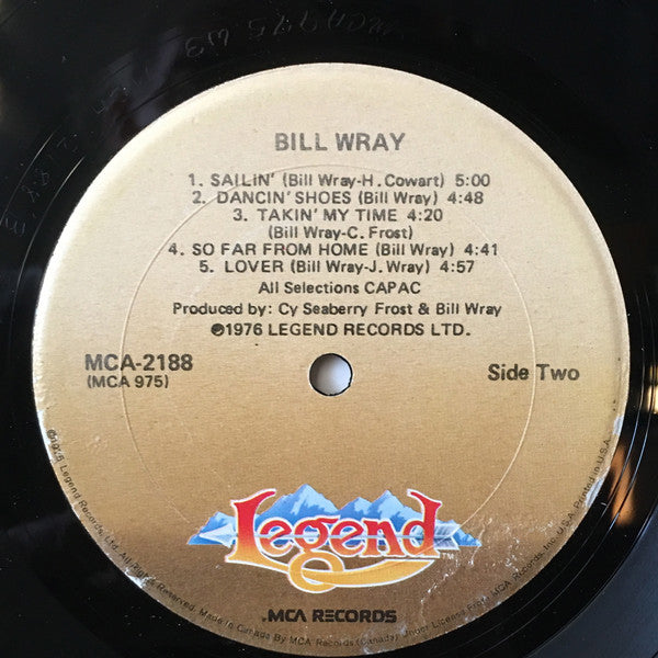 Bill Wray : Bill Wray (LP, Album, Gat)