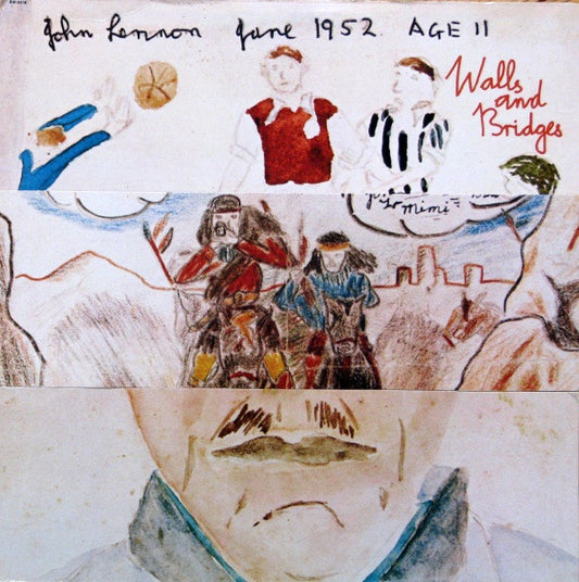 John Lennon : Walls And Bridges (LP, Album, Win)