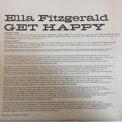 Ella Fitzgerald : Get Happy (LP, Album)