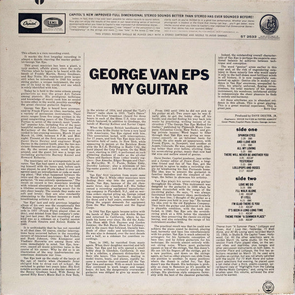 George Van Eps : My Guitar (LP)