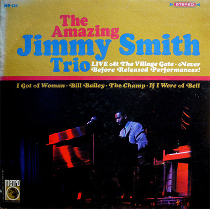 Jimmy Smith Trio : Live At The Village Gate (LP, Album)