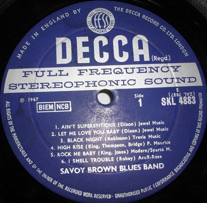 Savoy Brown : Shake Down (LP, Album)