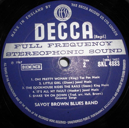 Savoy Brown : Shake Down (LP, Album)