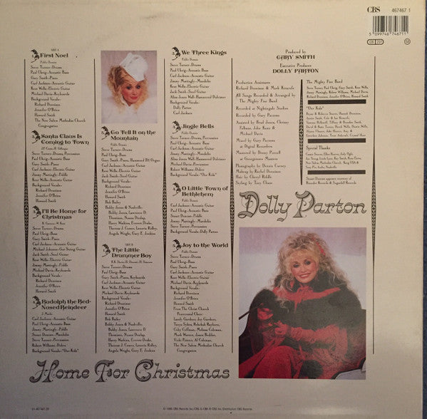 Dolly Parton : Home For Christmas (LP, Album)