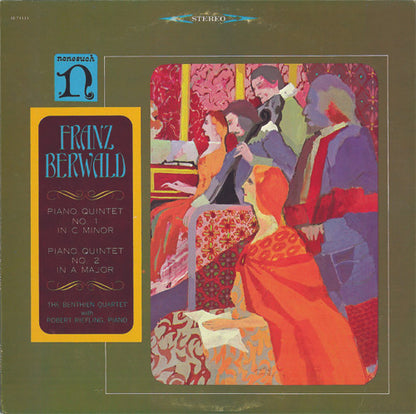 Franz Berwald : Piano Quintet No. 1 In C Minor / Piano Quintet No. 2 In A Major (LP)