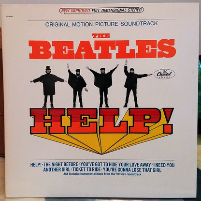 The Beatles : Help! (Original Motion Picture Soundtrack) (LP, Album, RE, Pur)