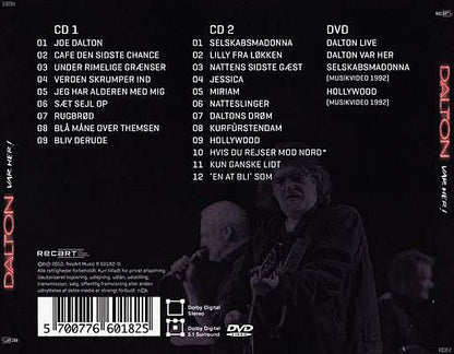 Dalton (4) : Var Her - Live (2xCD, Album, Dig + DVD-V)