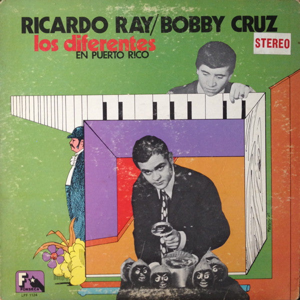 Ricardo Ray & Bobby Cruz : Los Diferentes En Puerto Rico (LP, Album, Comp)