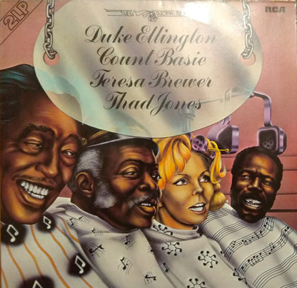 Duke Ellington, Count Basie, Teresa Brewer, Thad Jones : Duke Ellington, Count Basie, Teresa Brewer, Thad Jones (2xLP, Comp)