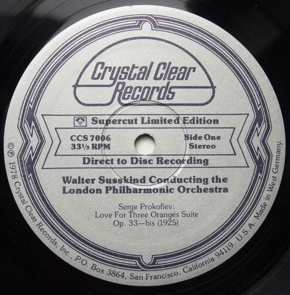 Walter Susskind, London Philharmonic Orchestra : Walter Susskind Conducting The London Philharmonic (LP)