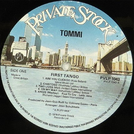 Tommi (6) : My First Tango (LP, Album)