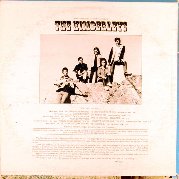 The Kimberlys : The Kimberleys (LP, Album)