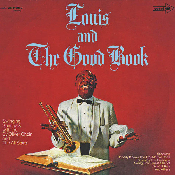 Louis Armstrong And His All-Stars With The Sy Oliver Choir : Louis And The Good Book (LP, Album, RE)